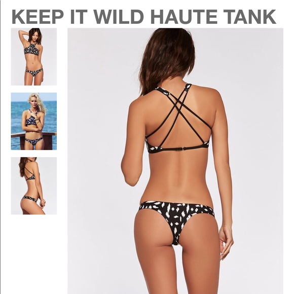 L*Space “Haute Tank” **NEW WITH TAGS** Blk & Wht - Picture 3 of 5